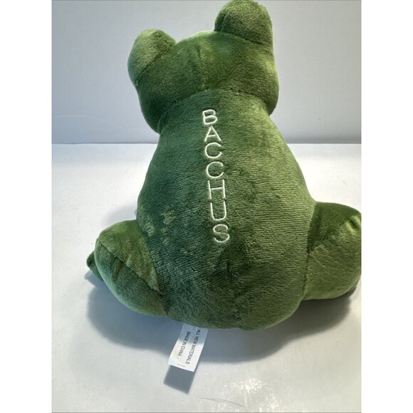 New!! 2025 Mardi Gras Krewe Of Bacchus 10 in Plush Frog - Picture 7 of 11